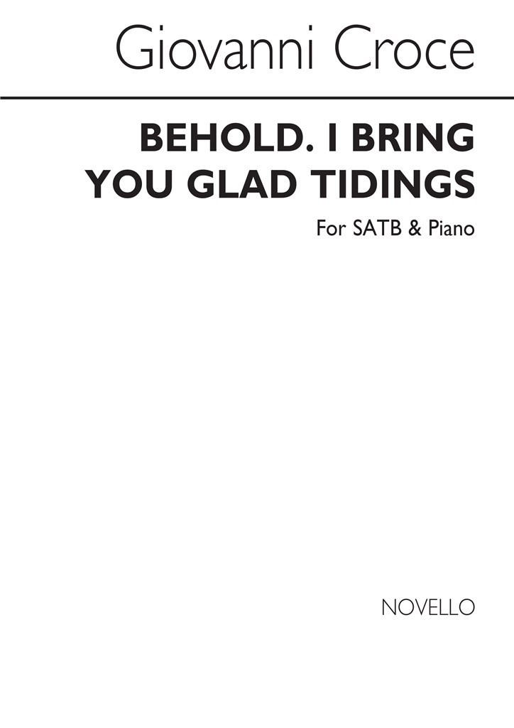 Behold I Bring You Glad Tidings