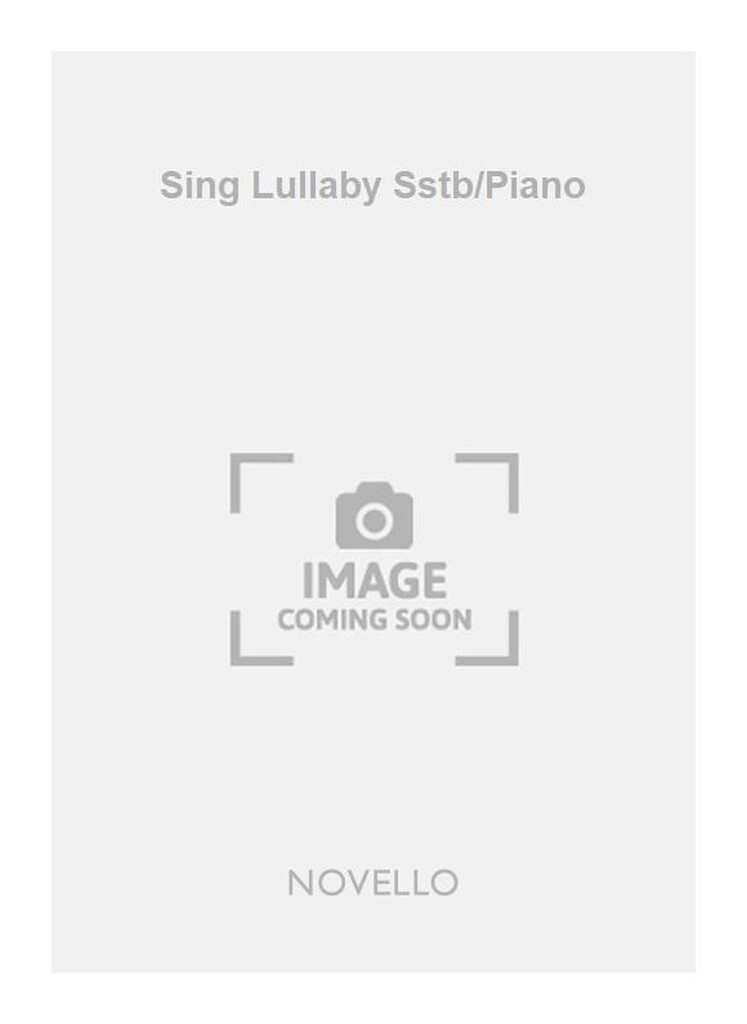 Sing Lullaby Sstb/Piano