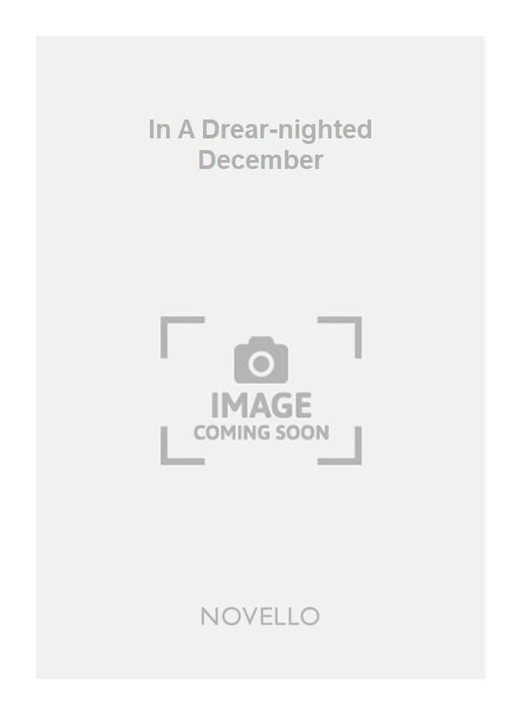 In A Drear-nighted December Sstb/Piano