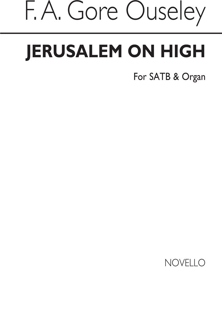 Jerusalem On High (SATB)