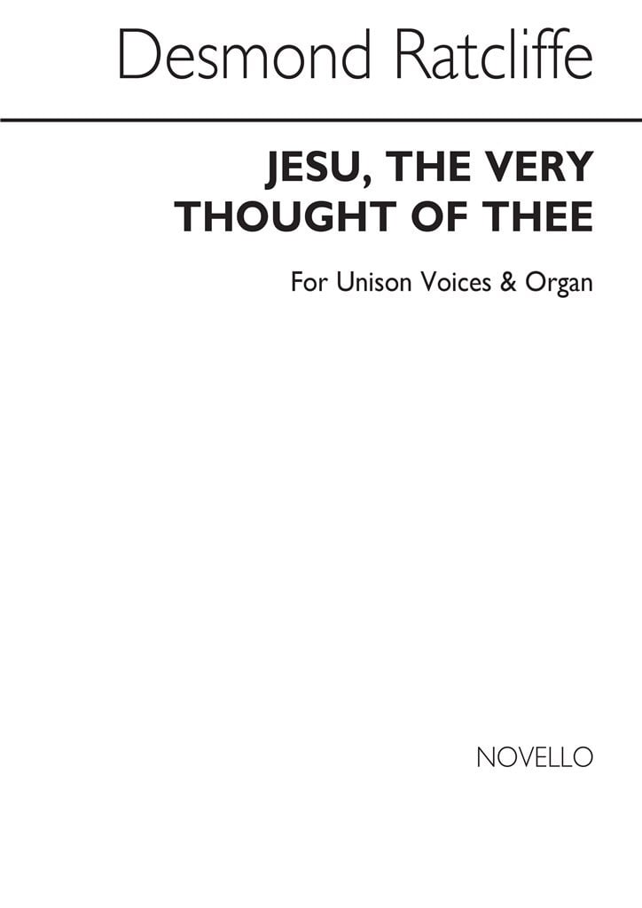 Jesu The Very Thought Of Thee