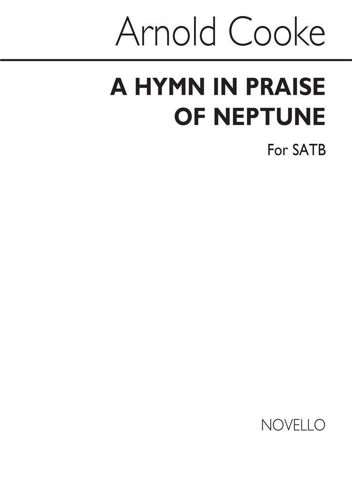Hymn In Praise Of Neptune