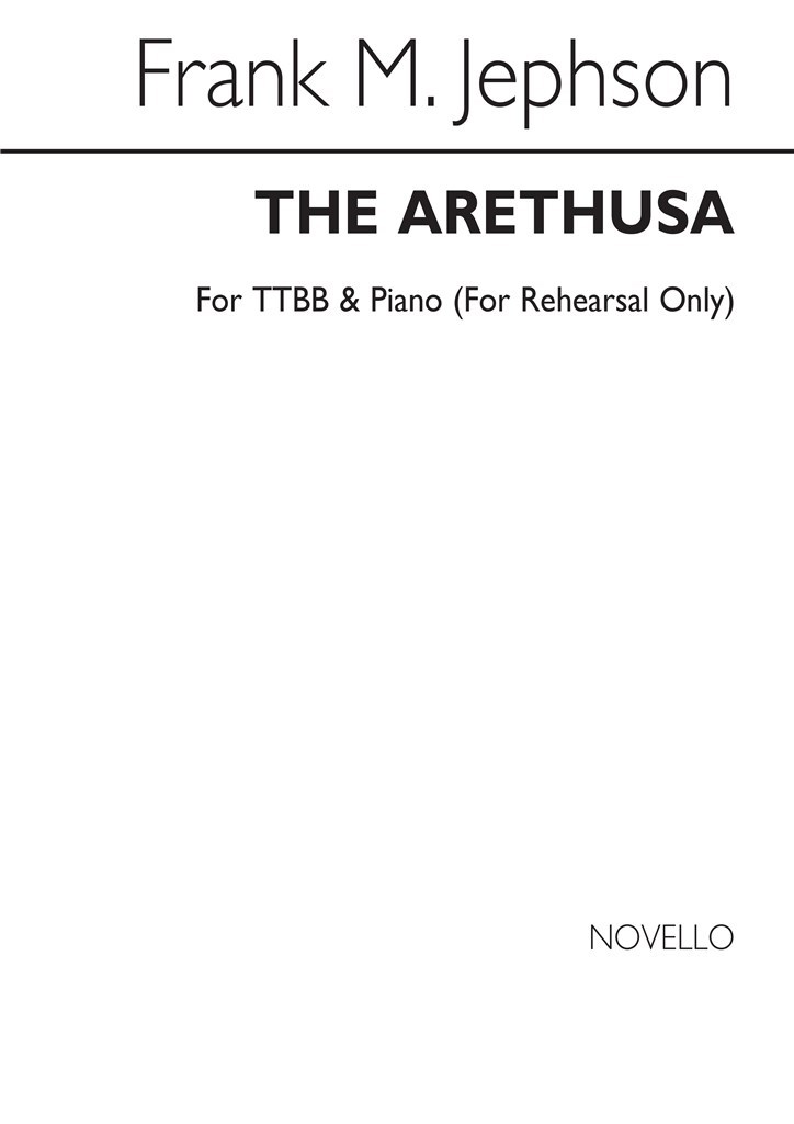 Jephson The Arethusa Ttbb/Pno (Orph.550)
