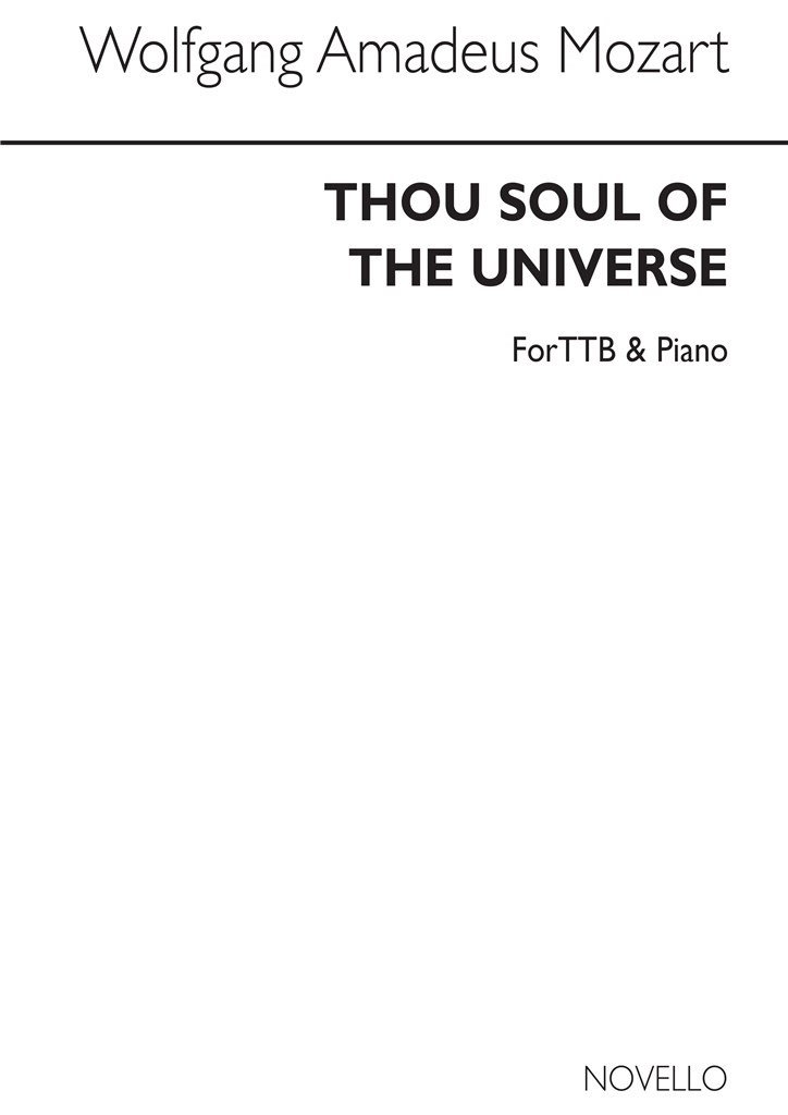 Thou Soul Of The Universe K.429