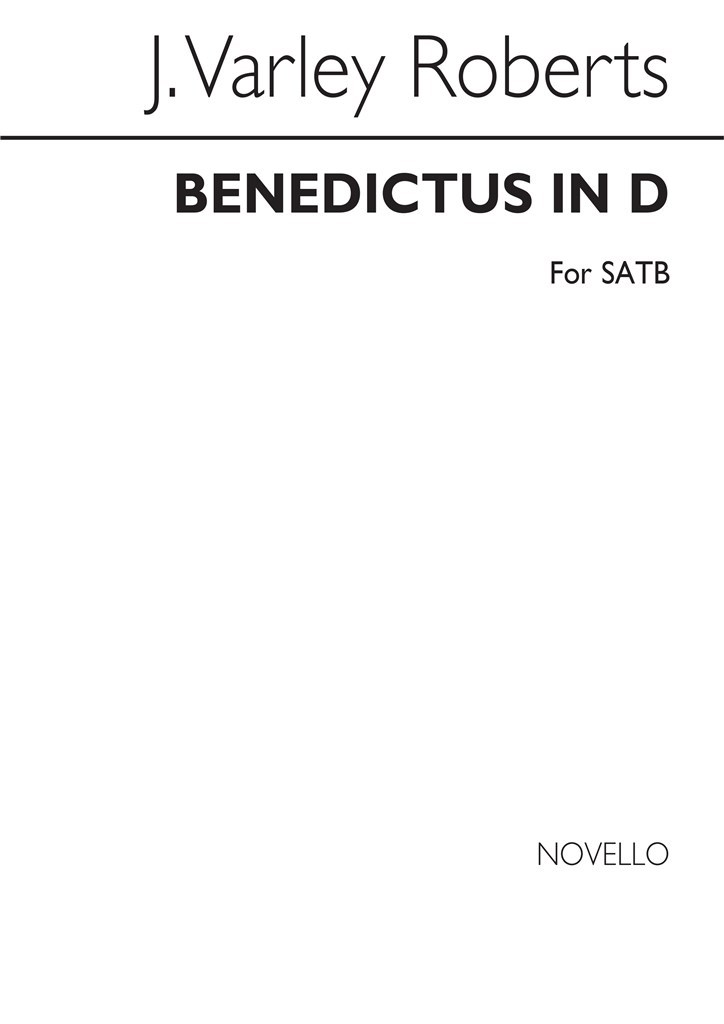 Benedictus In D (Chant Form) SATB