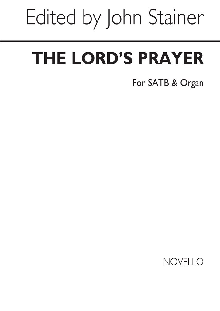 The Lord`s Prayer Satb/Organ