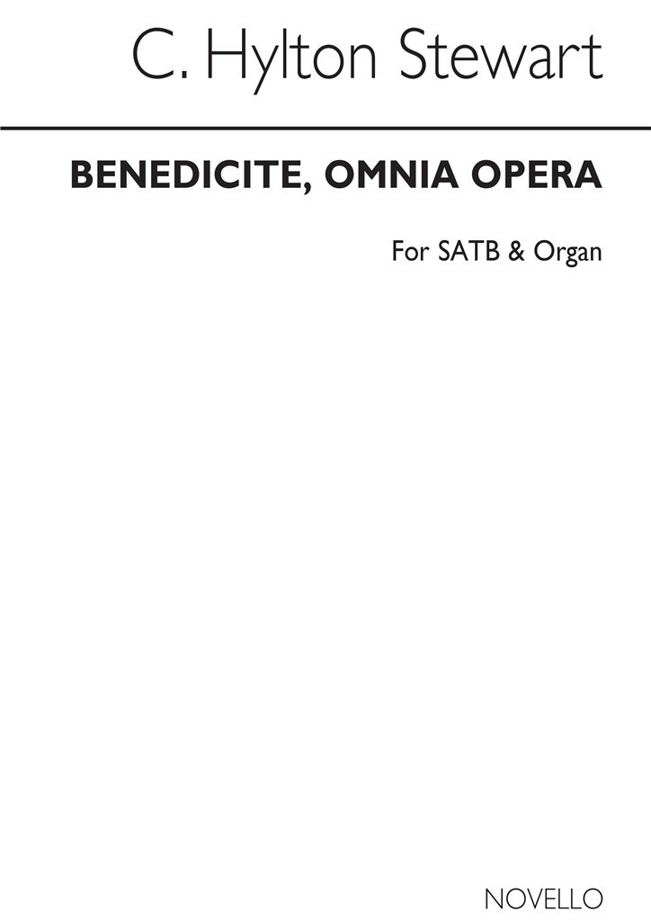Omnia Opera Satb/Organ