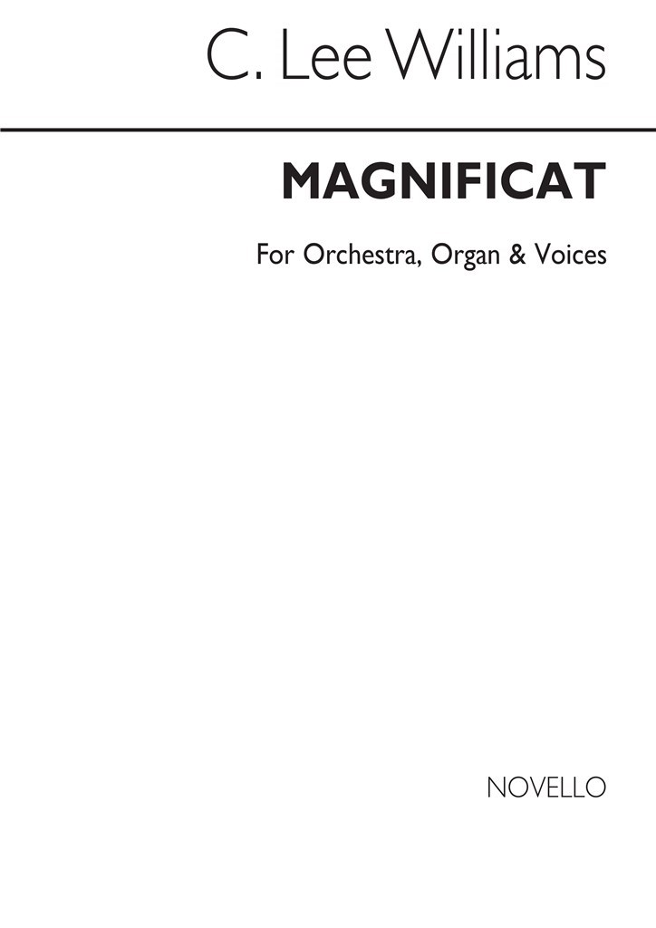 Lee Williams Magnificat And Nunc Dimittis In C