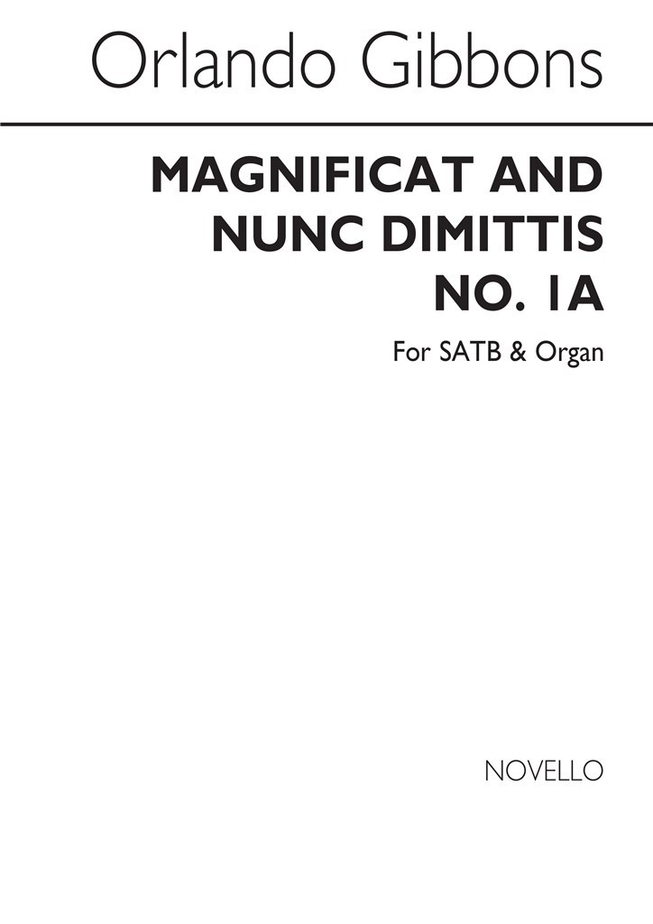 Magnificat And Nunc Dimittis