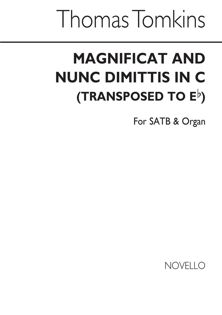 Magnificat And Nunc Dimittis In C