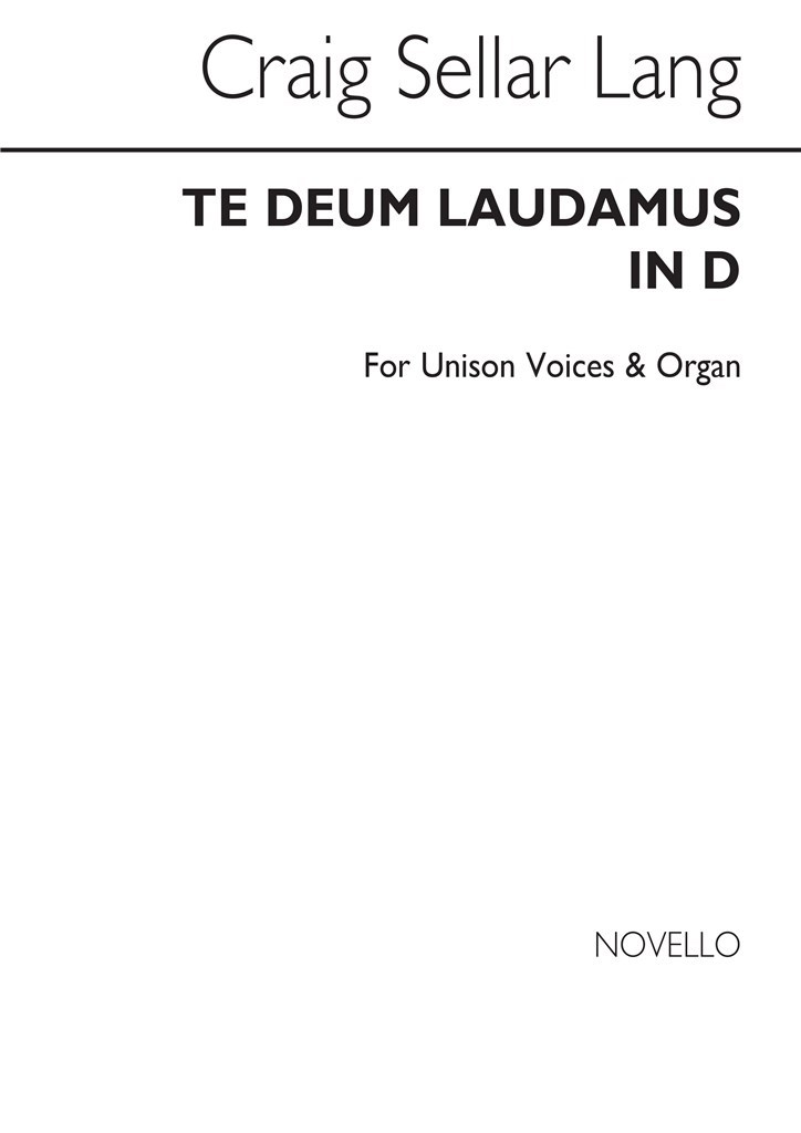 Te Deum Laudamus In D Satb/Organ