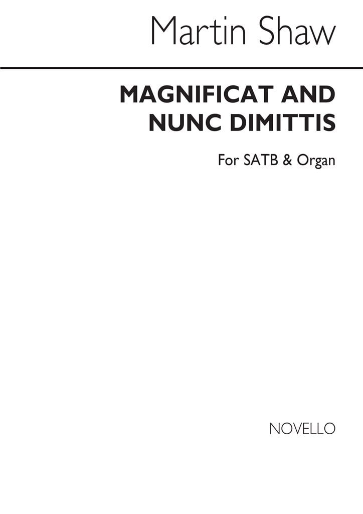 Magnificat And Nunc Dimittis