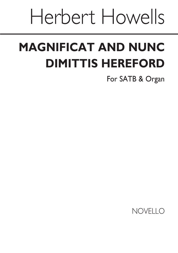 Magnificat And Nunc Dimittis (Hereford)