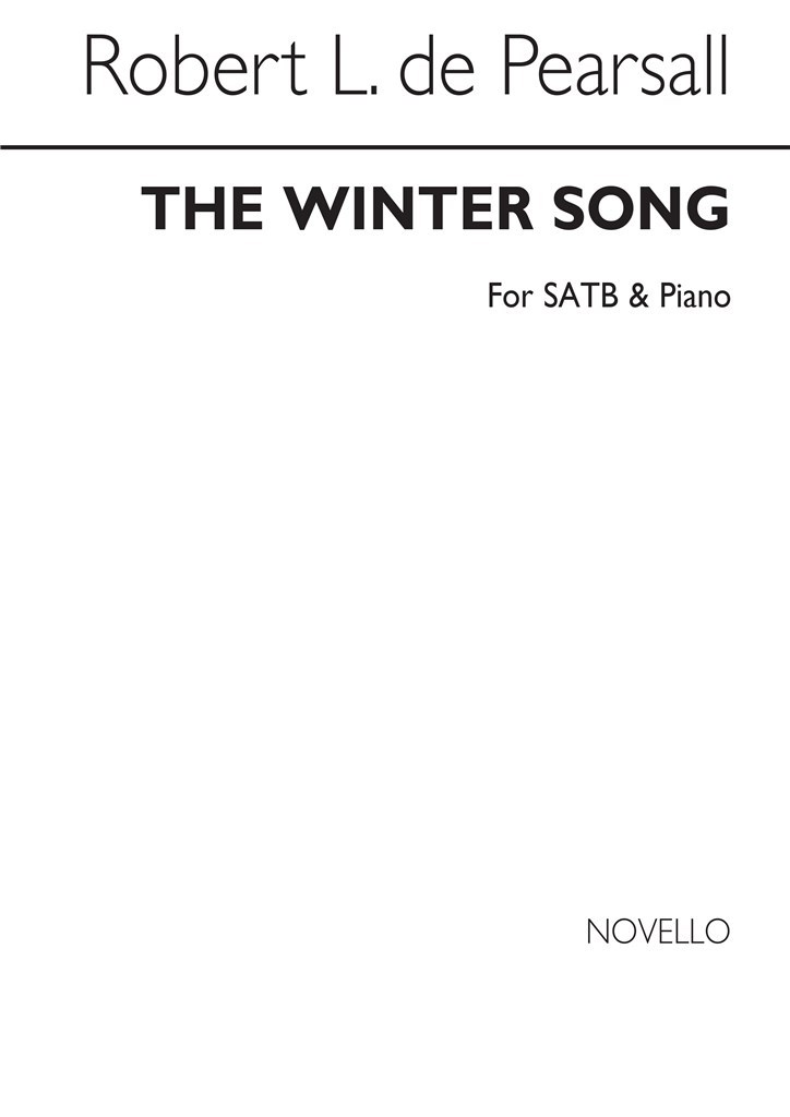 Winter Song The Satb/Pf