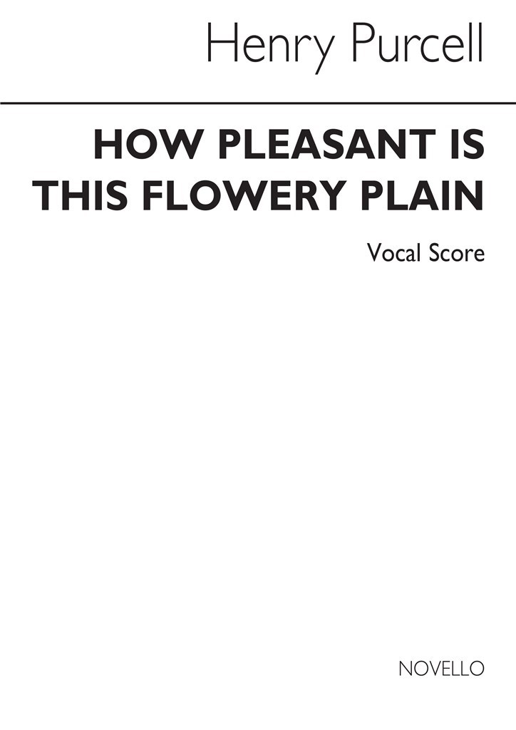 How Pleasant Is This Flow'ry Plain Vol 22 Vs