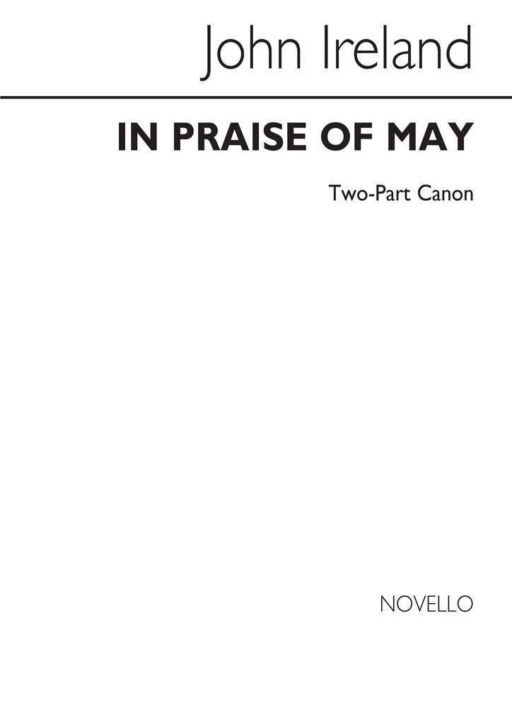 In Praise Of May - 2-part Canon