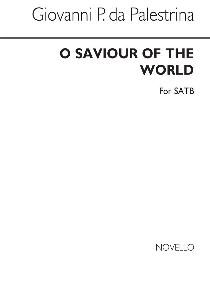 O Saviour Of The World