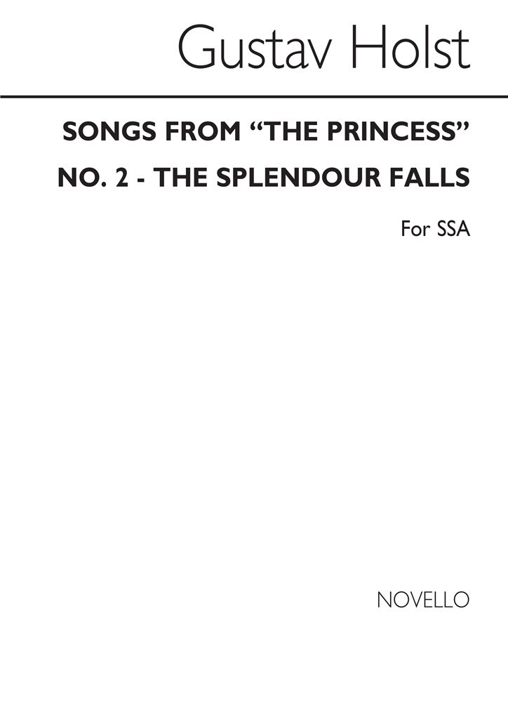 The Splendour Falls for SSA