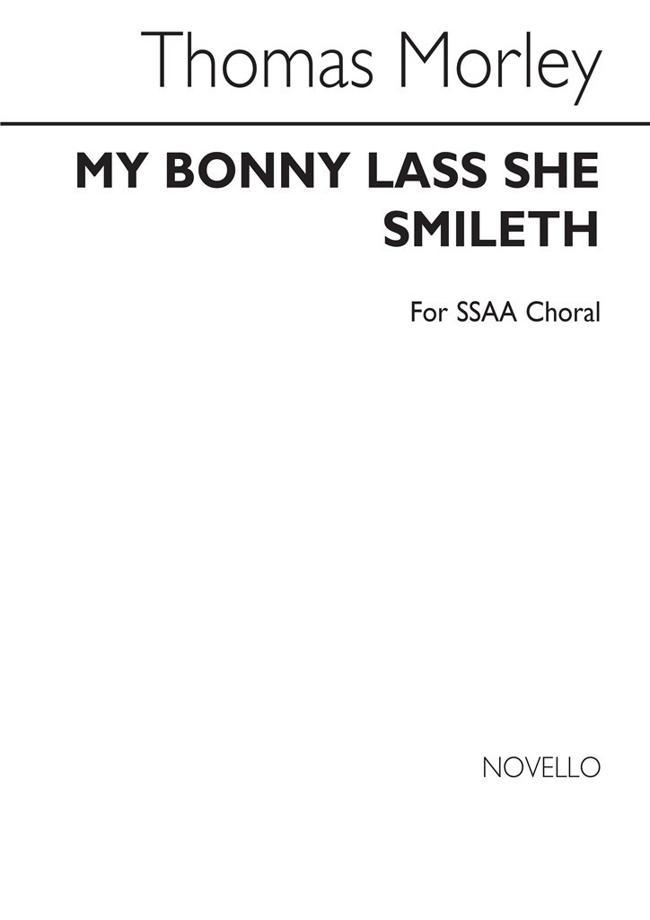 My Bonnie Lass She Smileth Ssaa