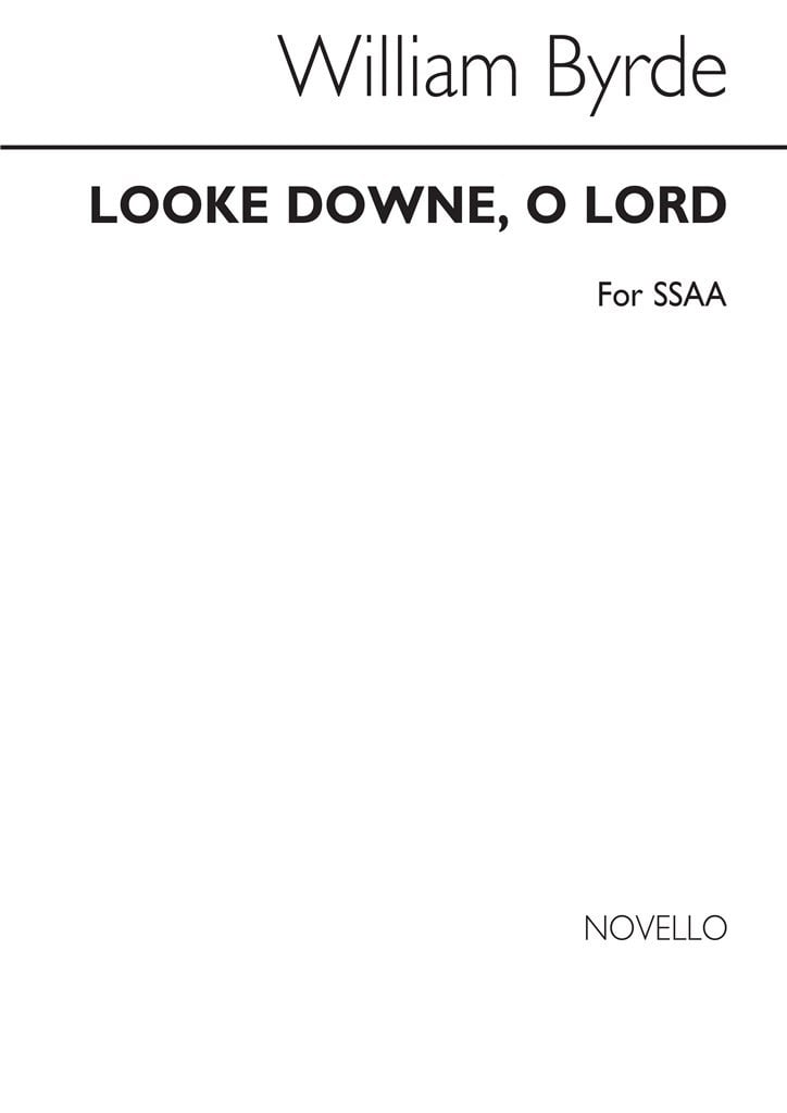 Looke Downe O Lord SSAA
