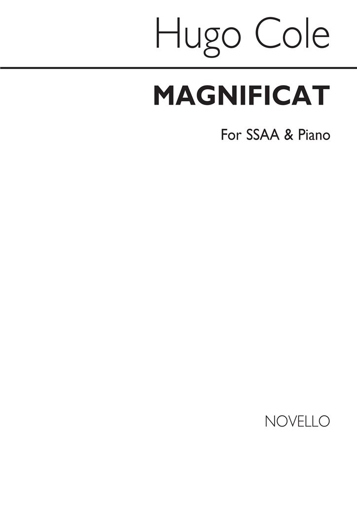 Magnificat for SSAA Chorus