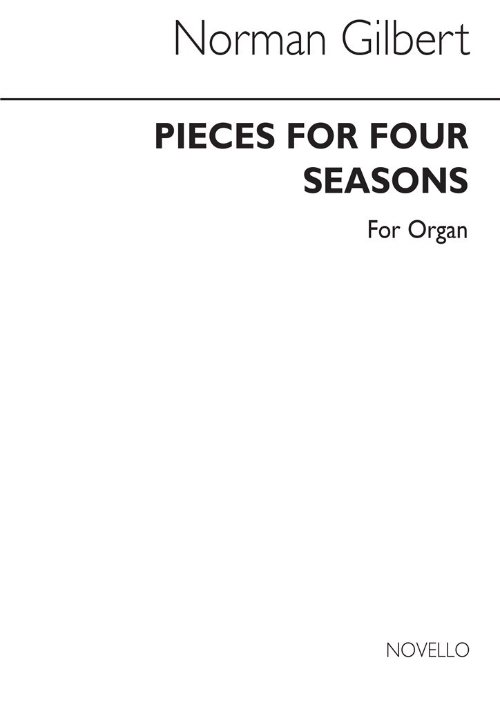 Pieces For Four Seasons For Organ