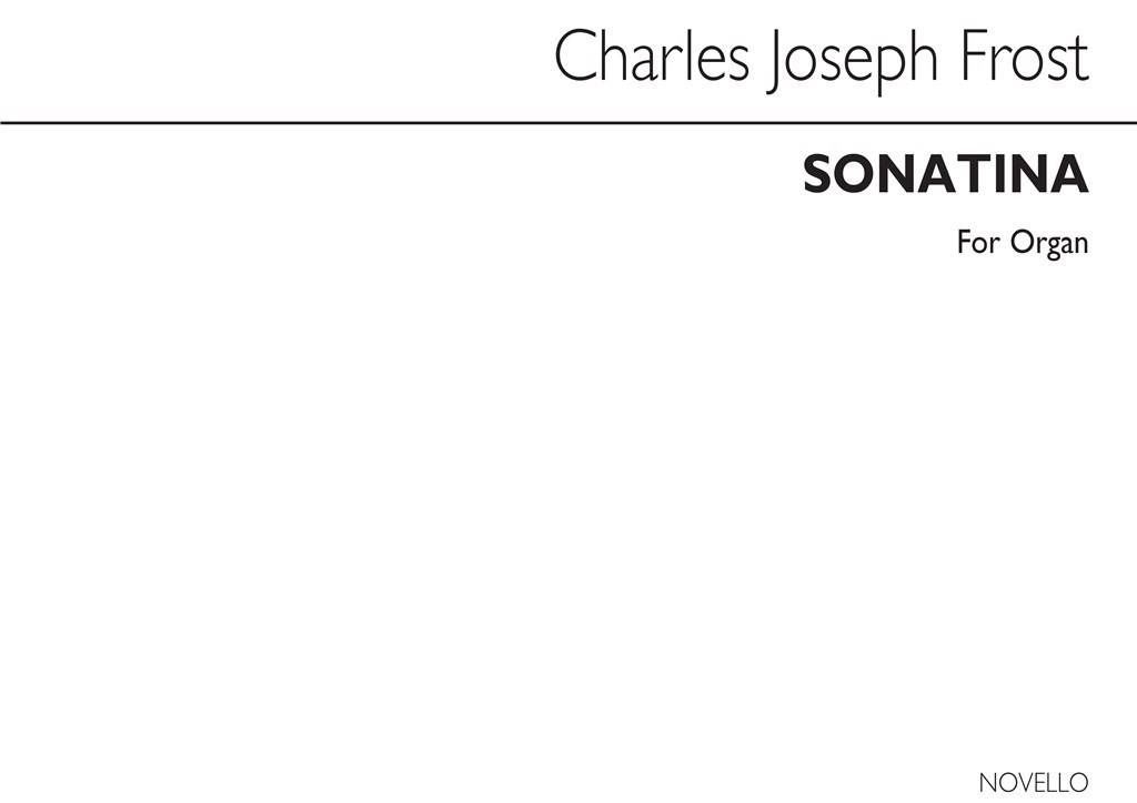 Sonatina In C Organ