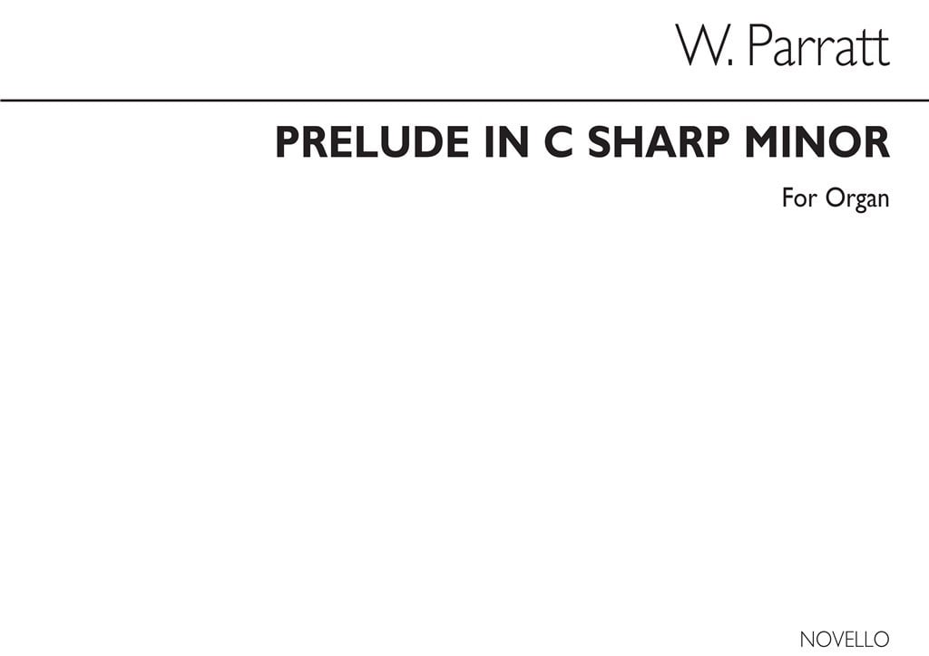 Prelude In C Sharp Minor For Organ