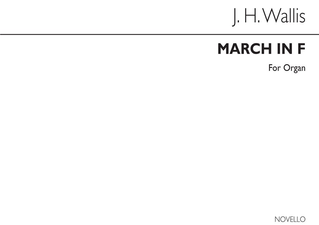 March In F Organ