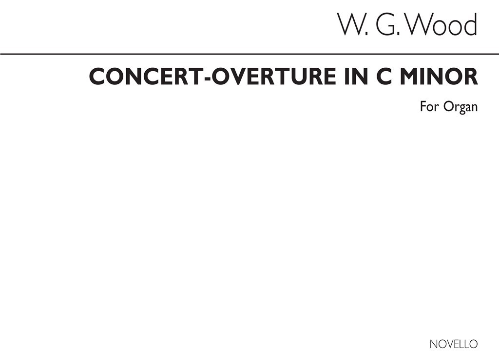 Concert-overture In C Minor Organ