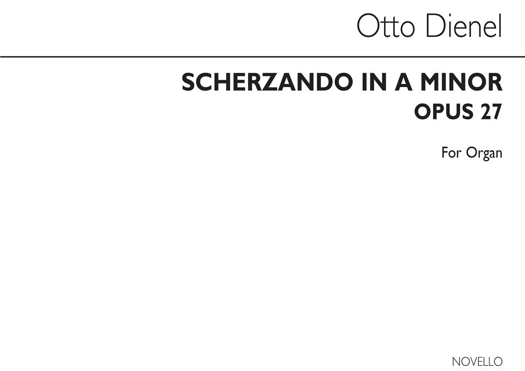 Scherzando In A Minor Op.27 Organ
