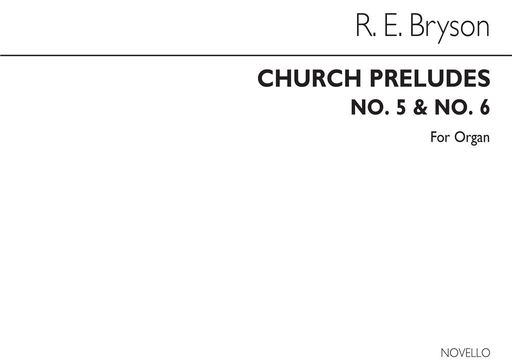 Church Preludes Nos.5&6 Organ
