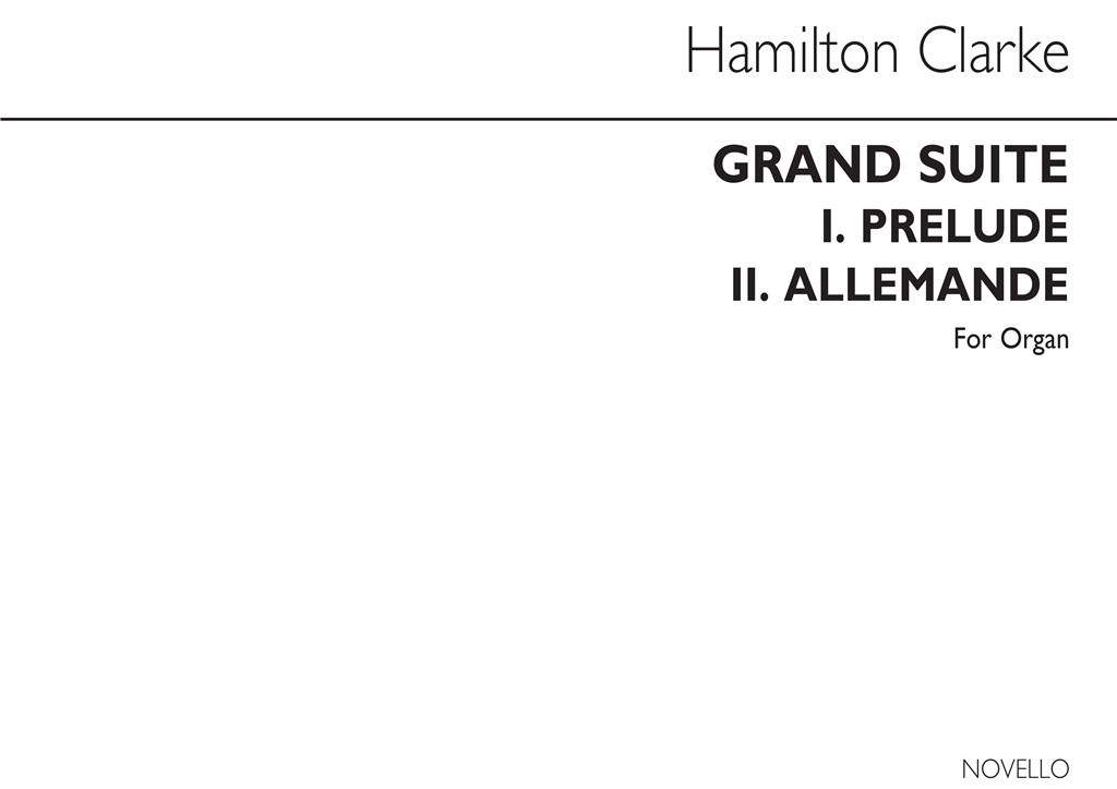 Grand Suite Op341 (No.1-prelude No.2-allemande)