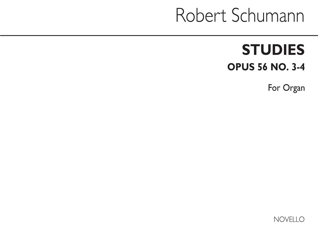 Six Studies Op56 Nos.3-4 (Arranged John E West)
