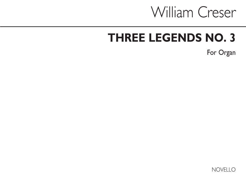 Three Legends No.3 In E Minor