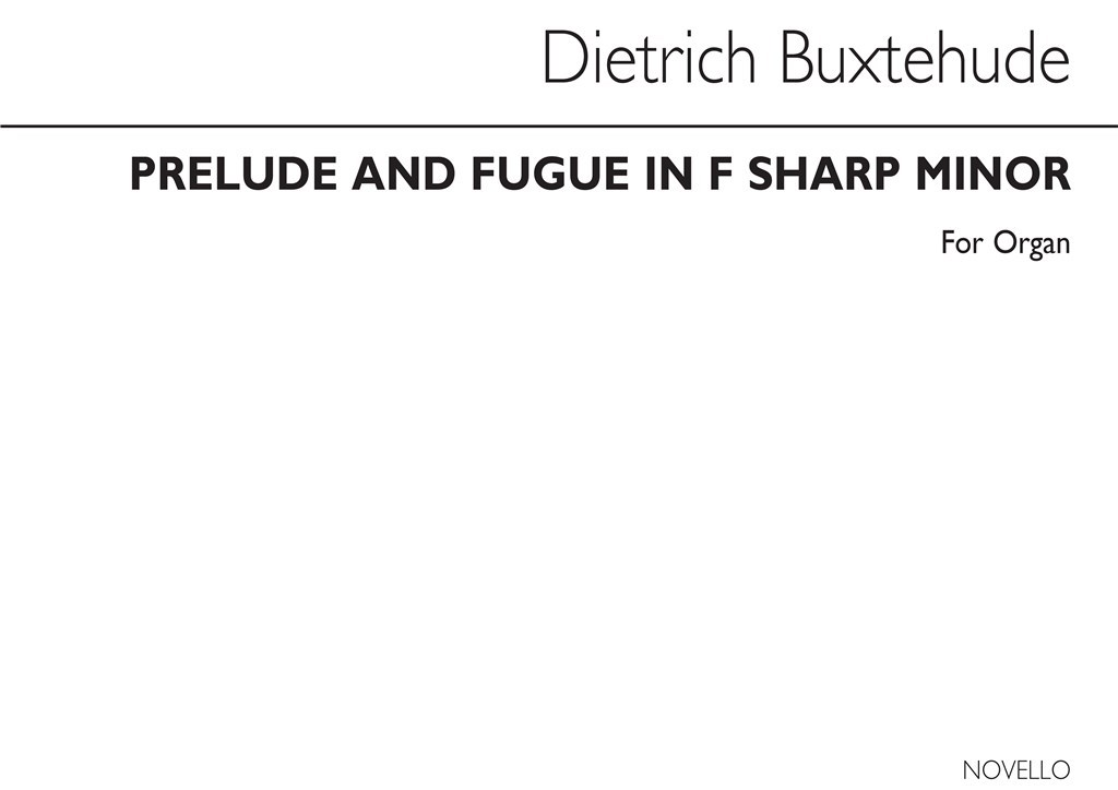 Prelude And Fugue In F Sharp Minor