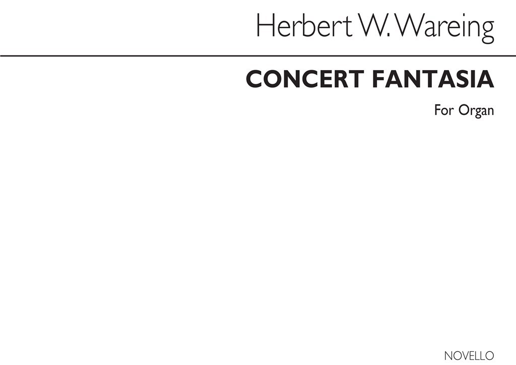 Concert Fantasia Organ