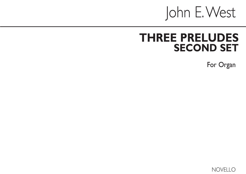 Three Preludes (Second Set) Organ