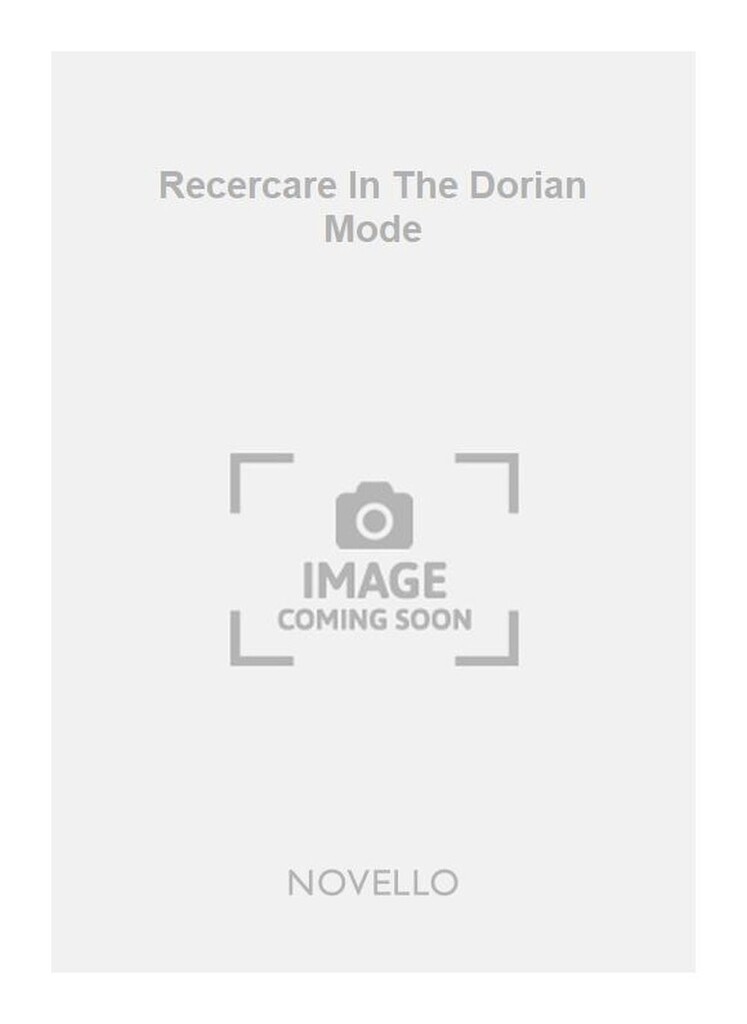 Recercare In The Dorian Mode -