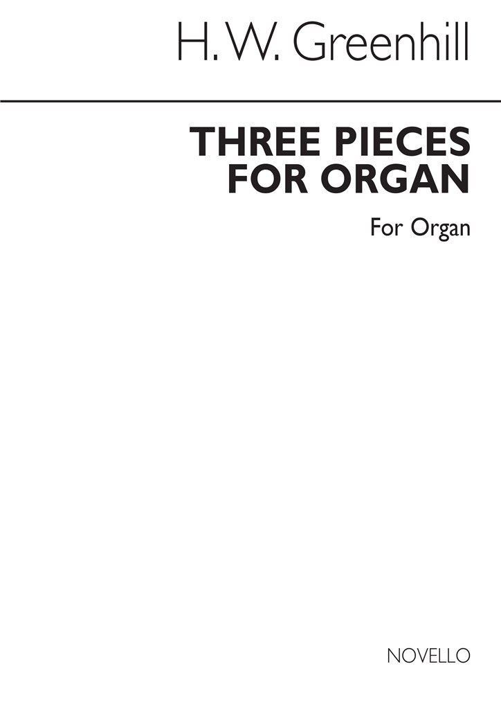 Three Pieces For Organ