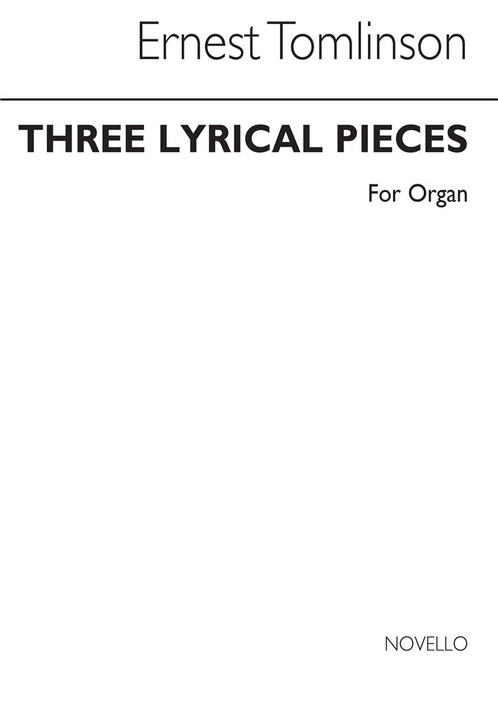 Three Lyrical Pieces For Organ