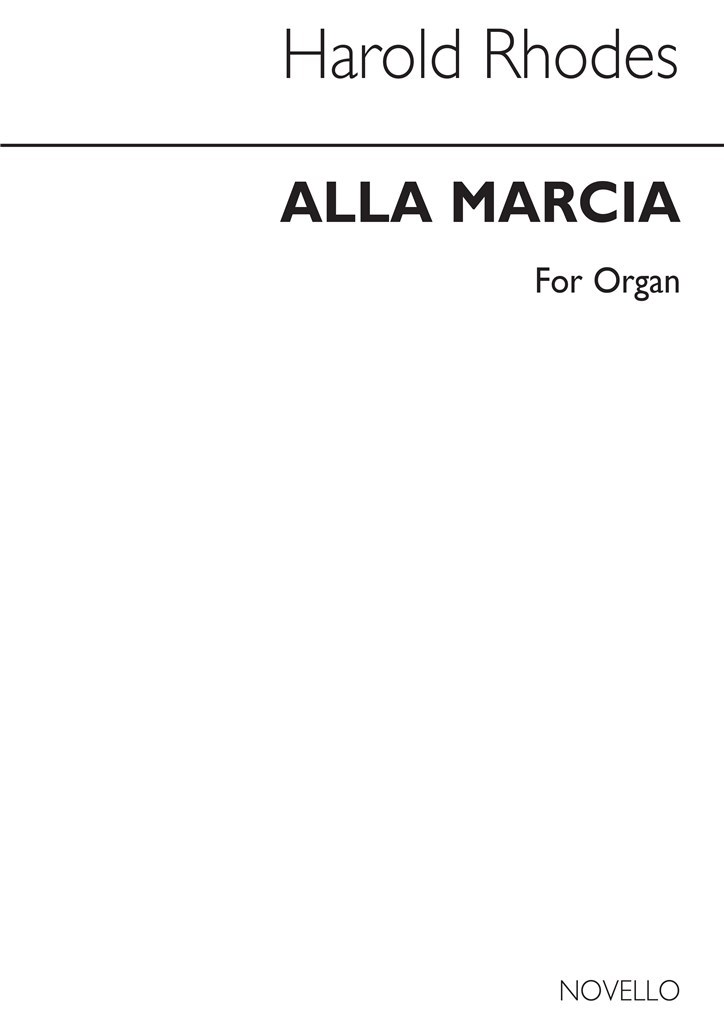 Alla Marcia Organ