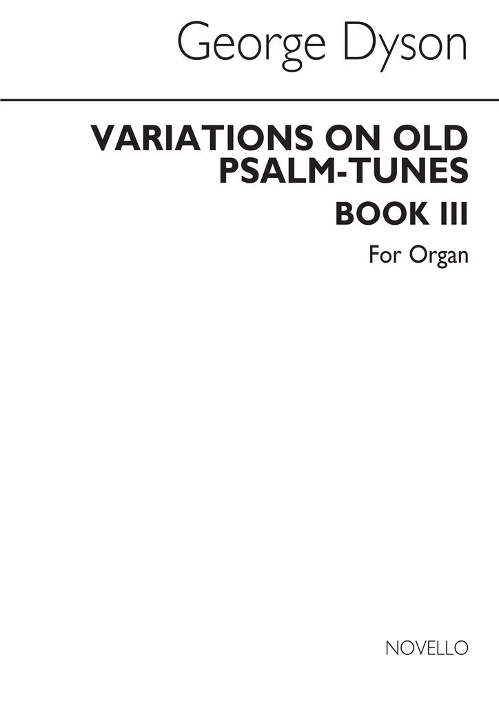 Variations On Old Psalm-tunes for Book 3
