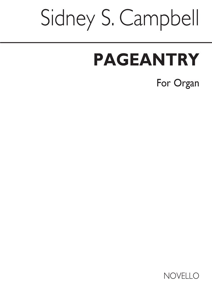 Pageantry for Organ
