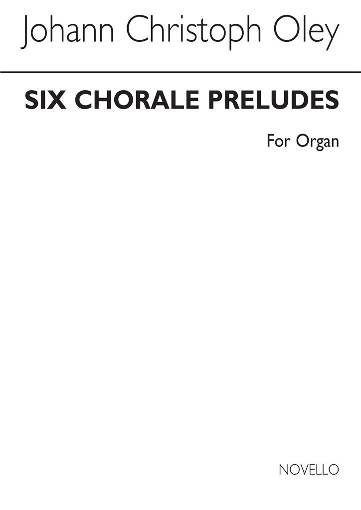 Six Chorale Preludes For