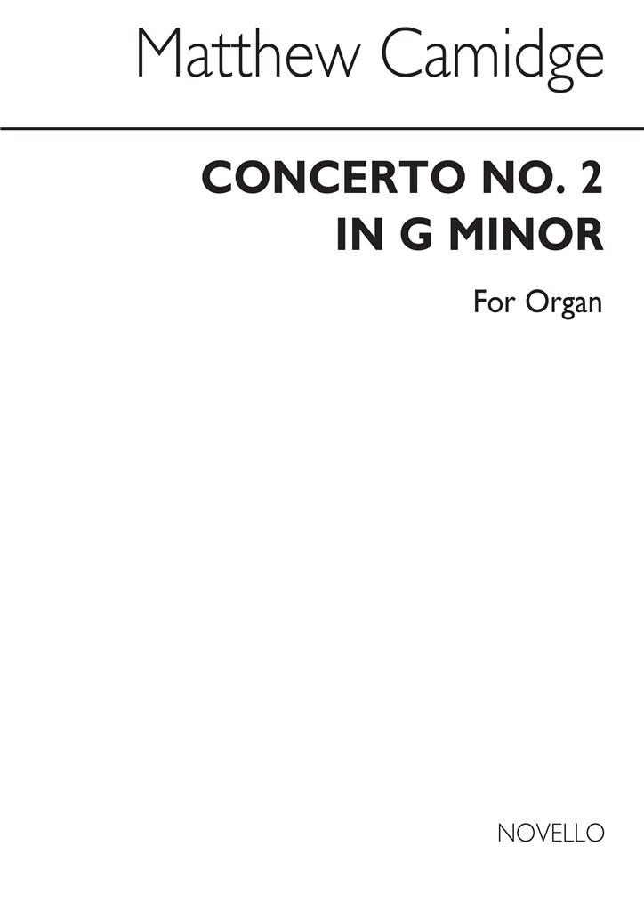 Concerto No 2 In G Minor For