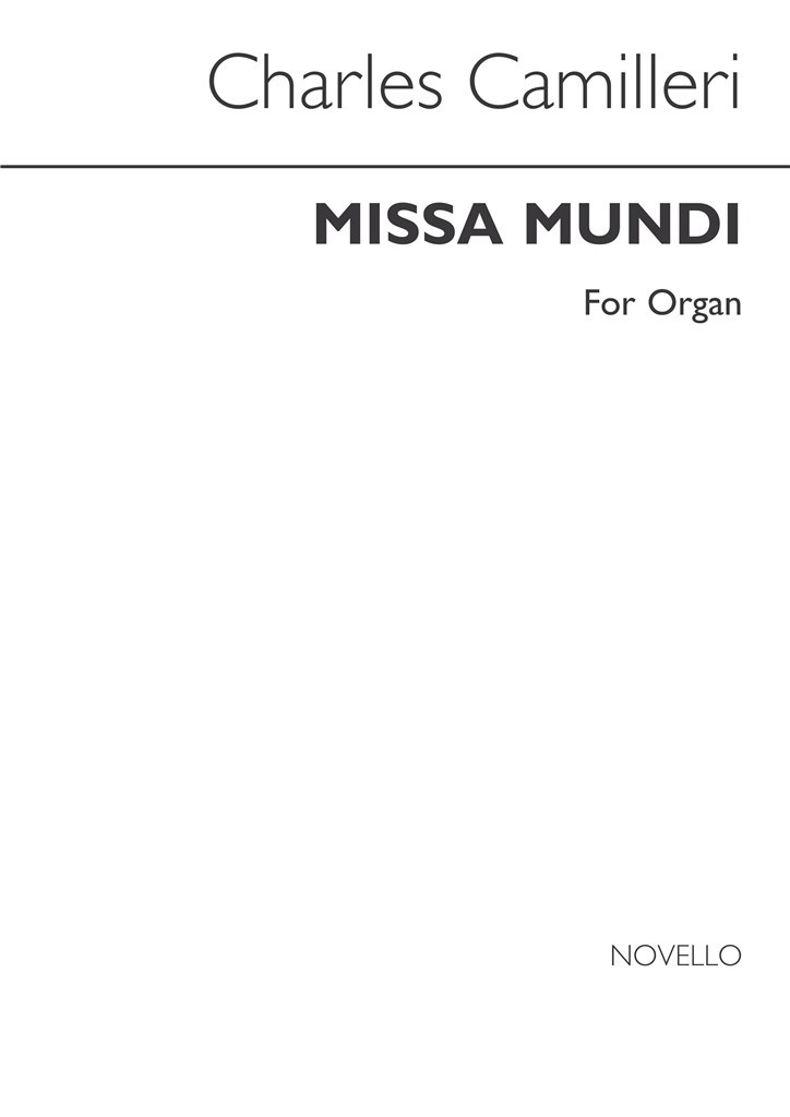 Missa Mundi for Organ
