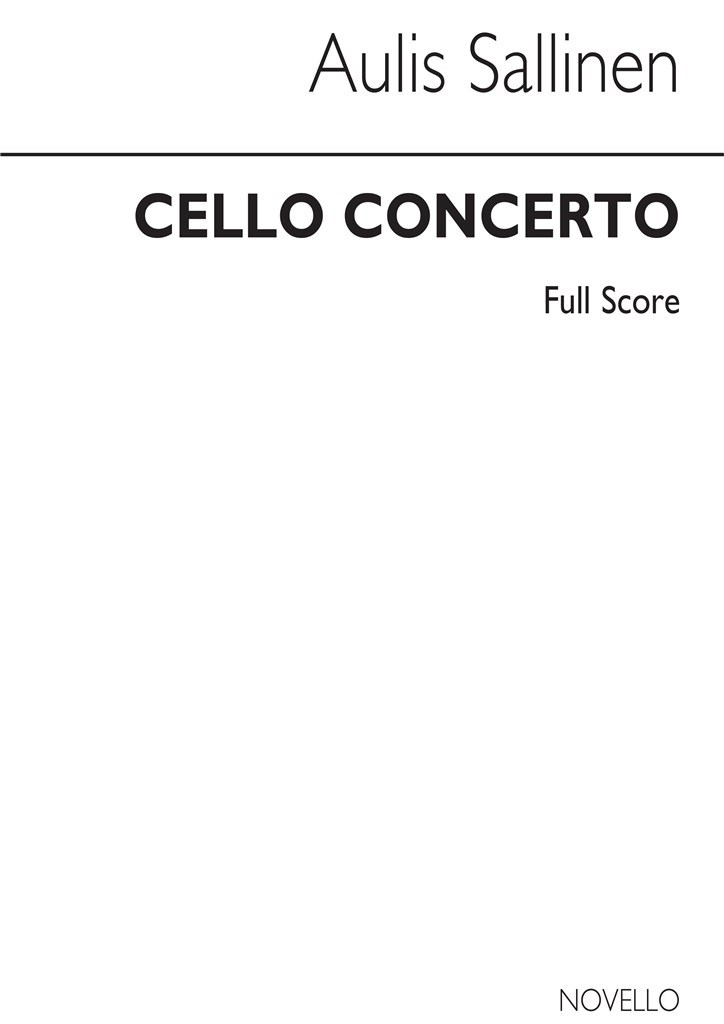 Concerto For Cello
