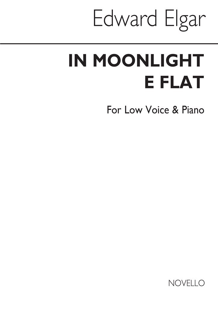 Elgar In Moonlight In Eb Low Vce/Pf