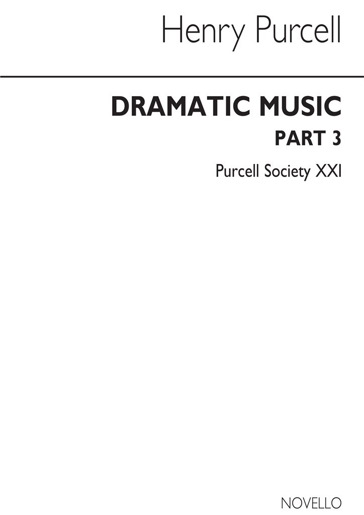 Purcell Society Volume 21